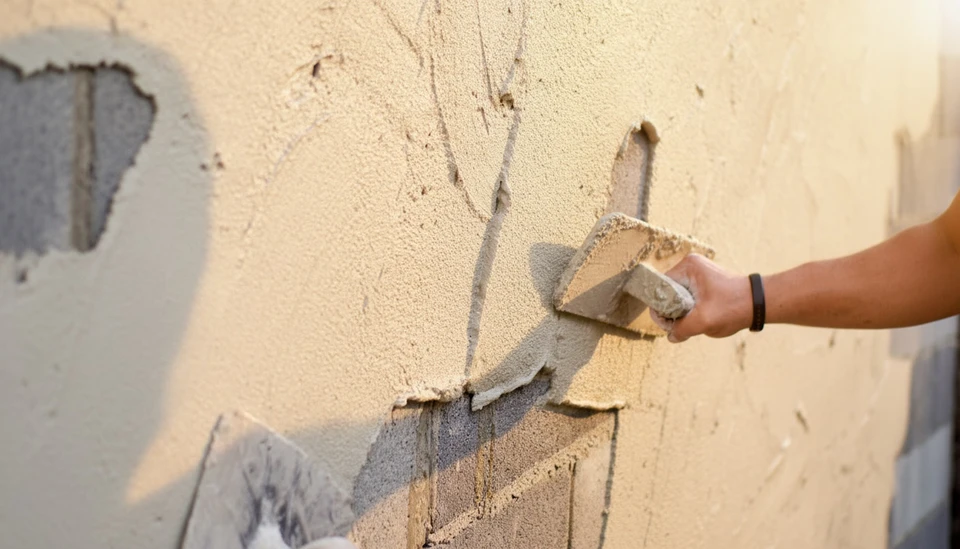 Extérieur architectural méditerranéen, bâtiment blanc traditionnel sous ciel bleu azur